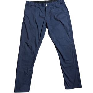 Nike Golf Dri-Fit Men's Slim Fit Pants Blue Size 35x32